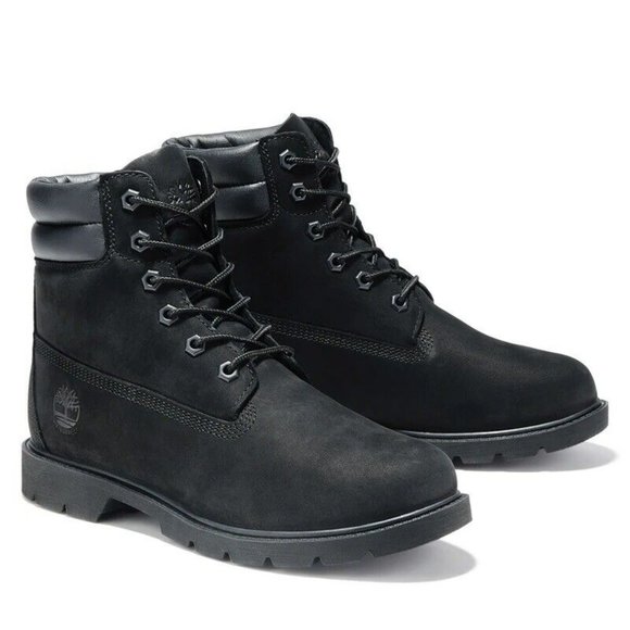 WOMEN'S LINDEN WOODS 6-INCH WATERPROOF BOOTS Black Size 8 A50121 - Picture 3 of 11